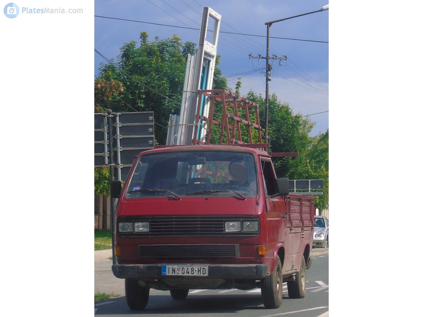 IN 048-HD, Volkswagen Transporter 3rd gen Single Cab Pickup (T3), 1979–1992