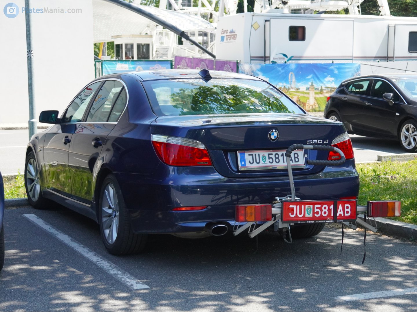 JU 581 AB, BMW 5 Series 5th gen Sedan (E60), 2003–2010