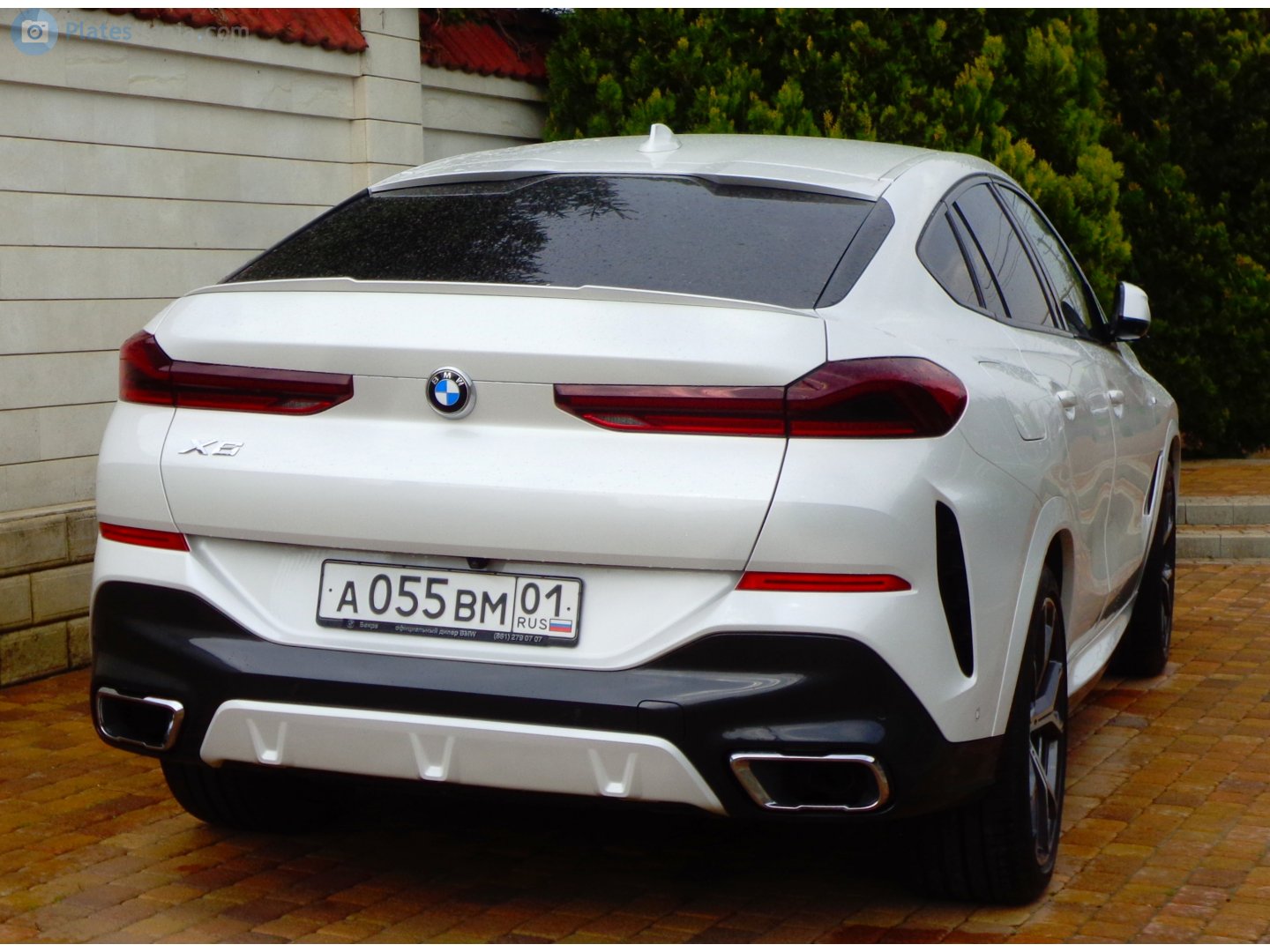 а 055 вм 01, BMW X6 3rd gen (G06), 2019–