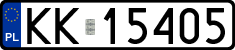 License plates of Poland, Regular car plates