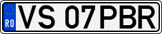 License plate of Romania, Regular plates