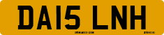 License plate of the United Kingdom, 2001 year system