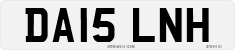 License plate of the United Kingdom, 2001 year system