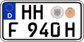 German license plate, Plates for oldtimers (type 