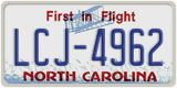 North Carolina, ABC-1234