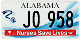 Alabama, Specialty plates