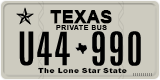 Texas, Private Bus (U12-345)