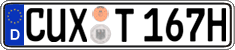 German license plate, Plates for oldtimers (type 