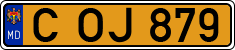 License plate of Moldova, Public transport (1992)
