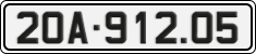License plate of Vietnam, Cars
