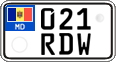 License plate of Moldova, Motorcycles (2015)
