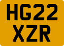 License plate of the United Kingdom, 2001 year system