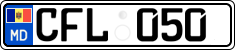 License plate of Moldova, Cars (2015)
