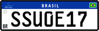 License plate of Brazil, Private owners (Mercosul)