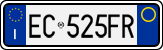 License plate of Italy, Cars (1994 year series)