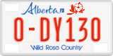 Alberta, Rental cars (X-AB123)