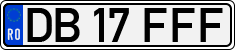License plate of Romania, Regular plates