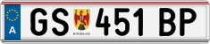 License plate of Austria, Regular plates