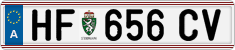 License plate of Austria, Regular plates