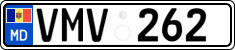 License plate of Moldova, Cars (2015)