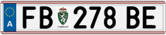 License plate of Austria, Regular plates