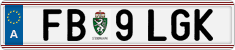 License plate of Austria, Regular plates