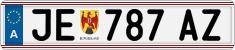 License plate of Austria, Regular plates