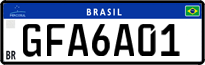 License plate of Brazil, Private owners (Mercosul)