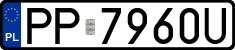 License plates of Poland, Regular car plates