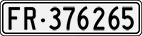 License plate of Switzerland, Cars