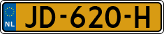 License plate of the Netherlands, Cars