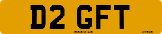License plate of the United Kingdom, 1983 year system