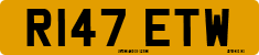 License plate of the United Kingdom, 1983 year system