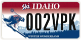 Idaho, Specialty plates