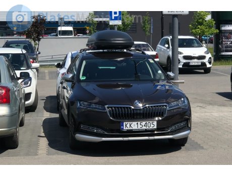 KK 15405, Skoda Superb