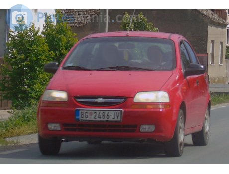 BG 2486-JV, Chevrolet Aveo