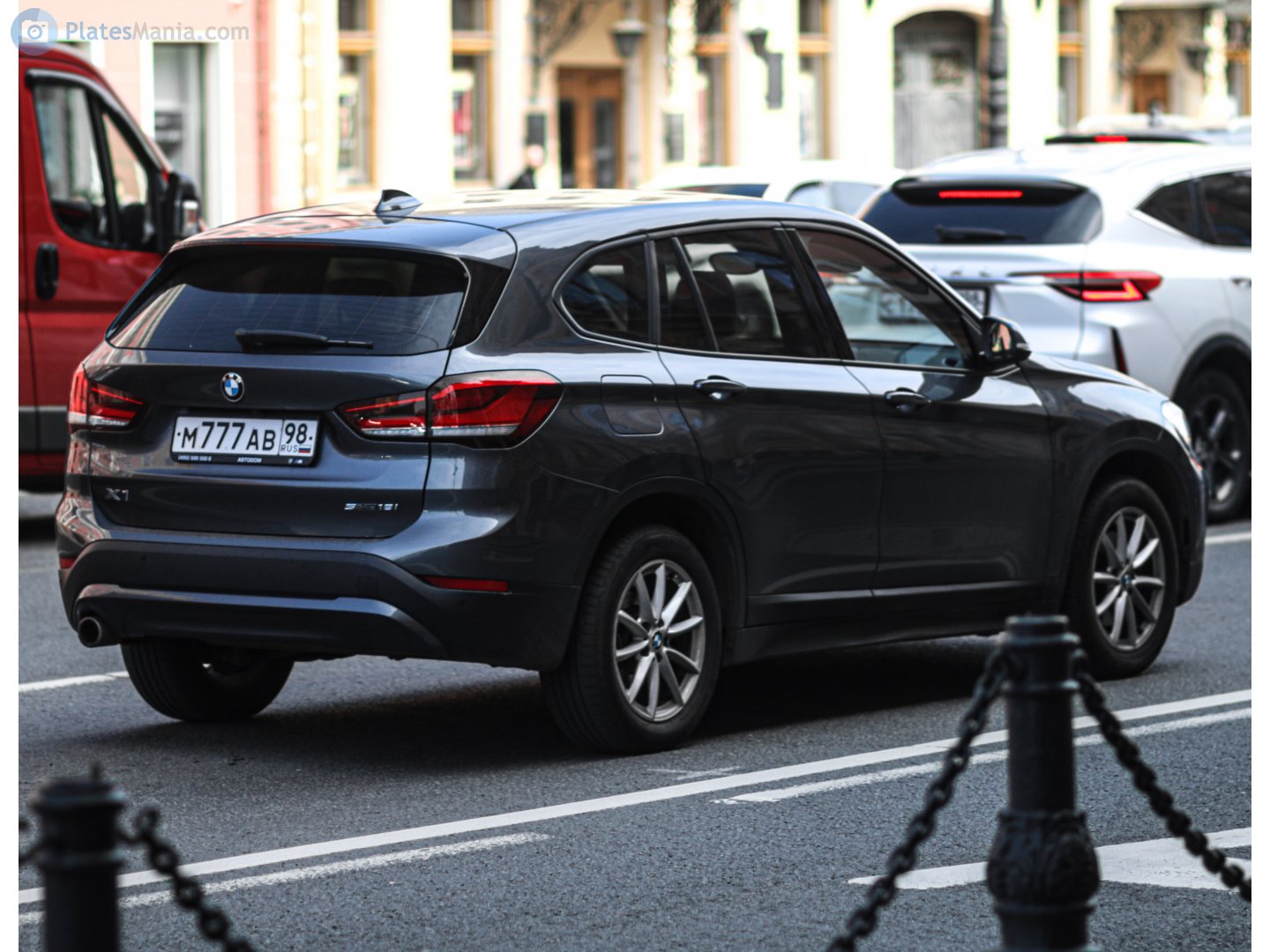 м 777 ав 98, BMW X1 2nd gen (F48), 2015­–2022