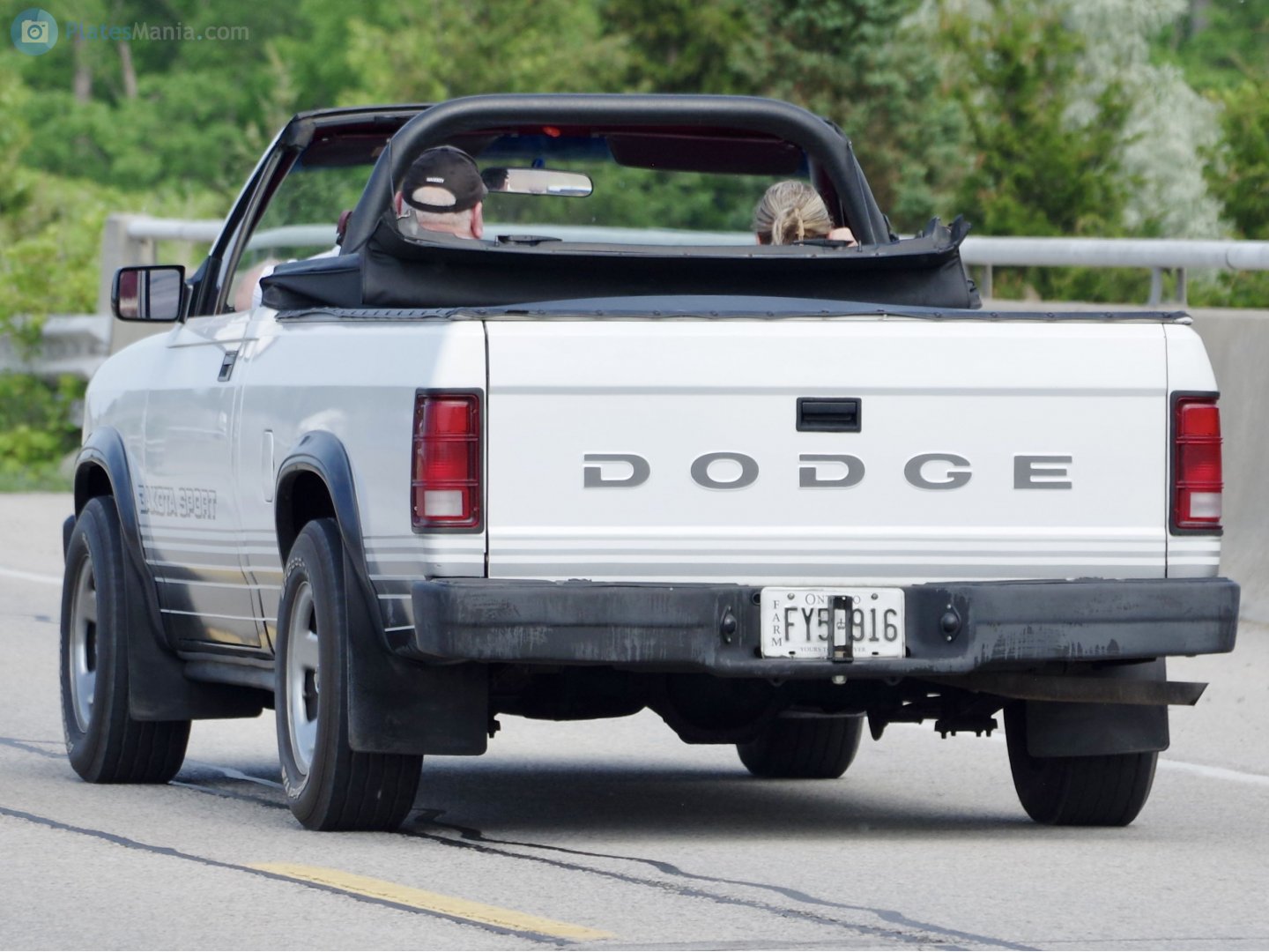 FY5-916, Dodge Dakota 1st gen (AN), 1986–1996