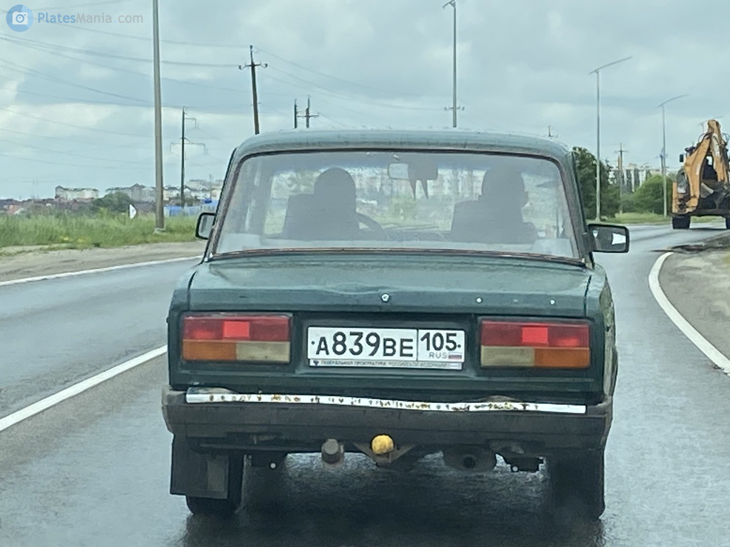 а 839 ве 105, Lada (VAZ) 2107 Жигули (Nova / Riva / Signet / 1500), 1982–2014