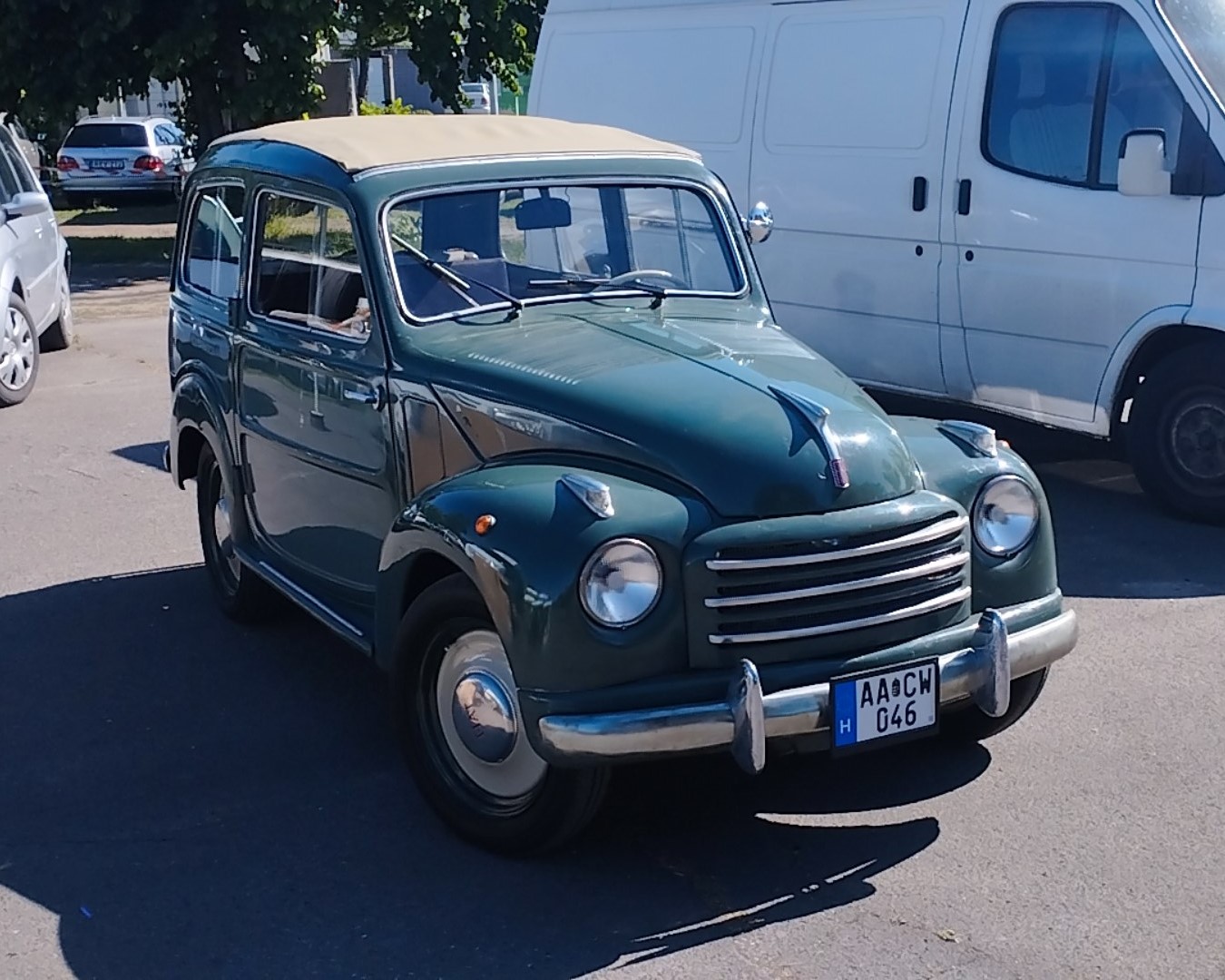 AA CW-046, FIAT 500 500C 'Topolino' Belvedere, 1951–1955
