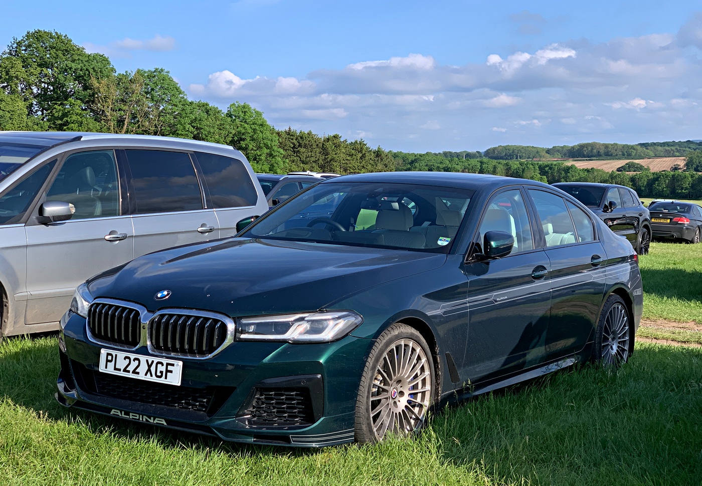 PL22XGF, BMW 5 Series 7th gen Alpina B5/D5 Sedan (G30), facelift, 2020–2023