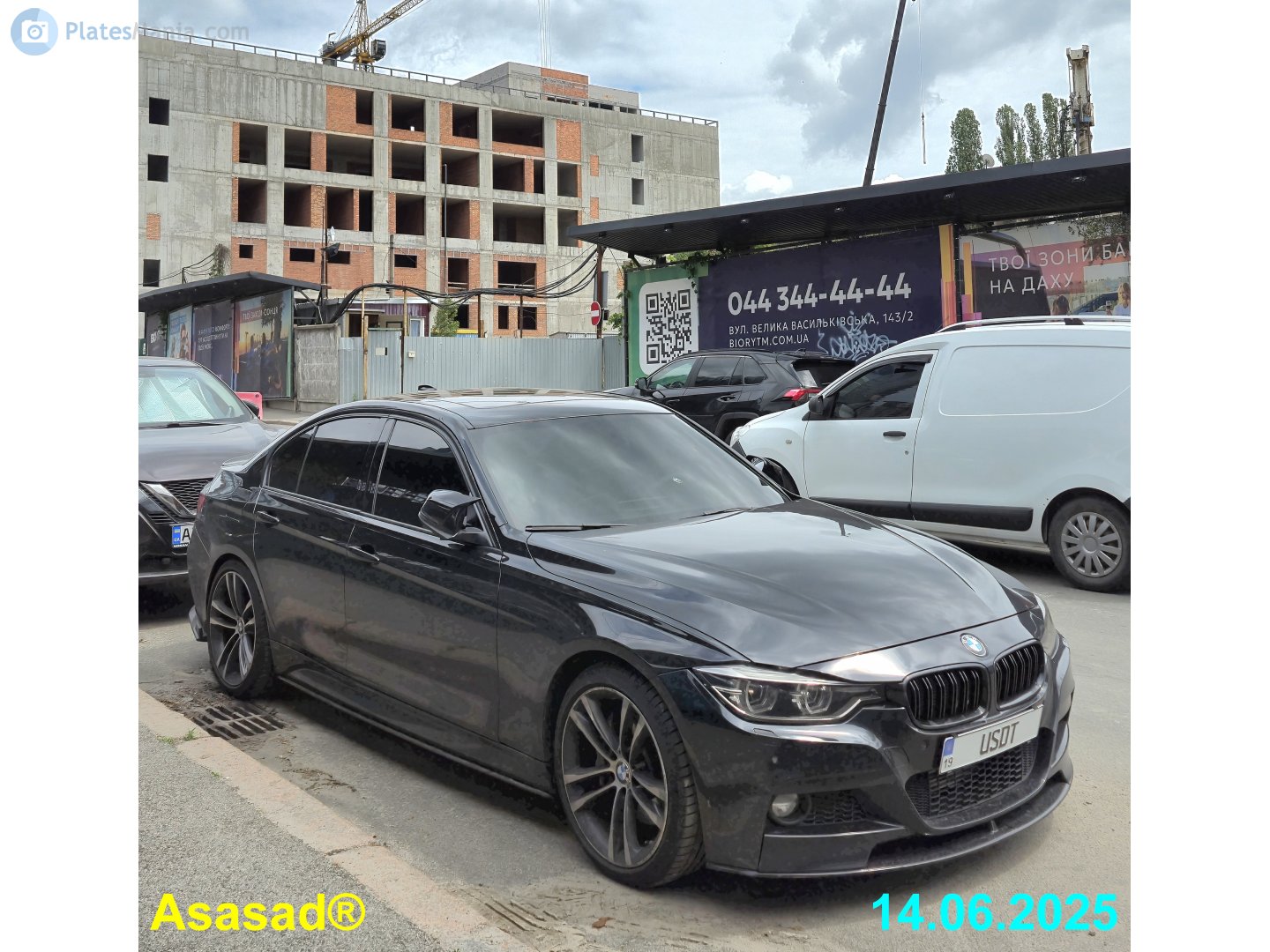 19 USDT, BMW 3 Series 6th gen Sedan (F30/F35), 2011–2019