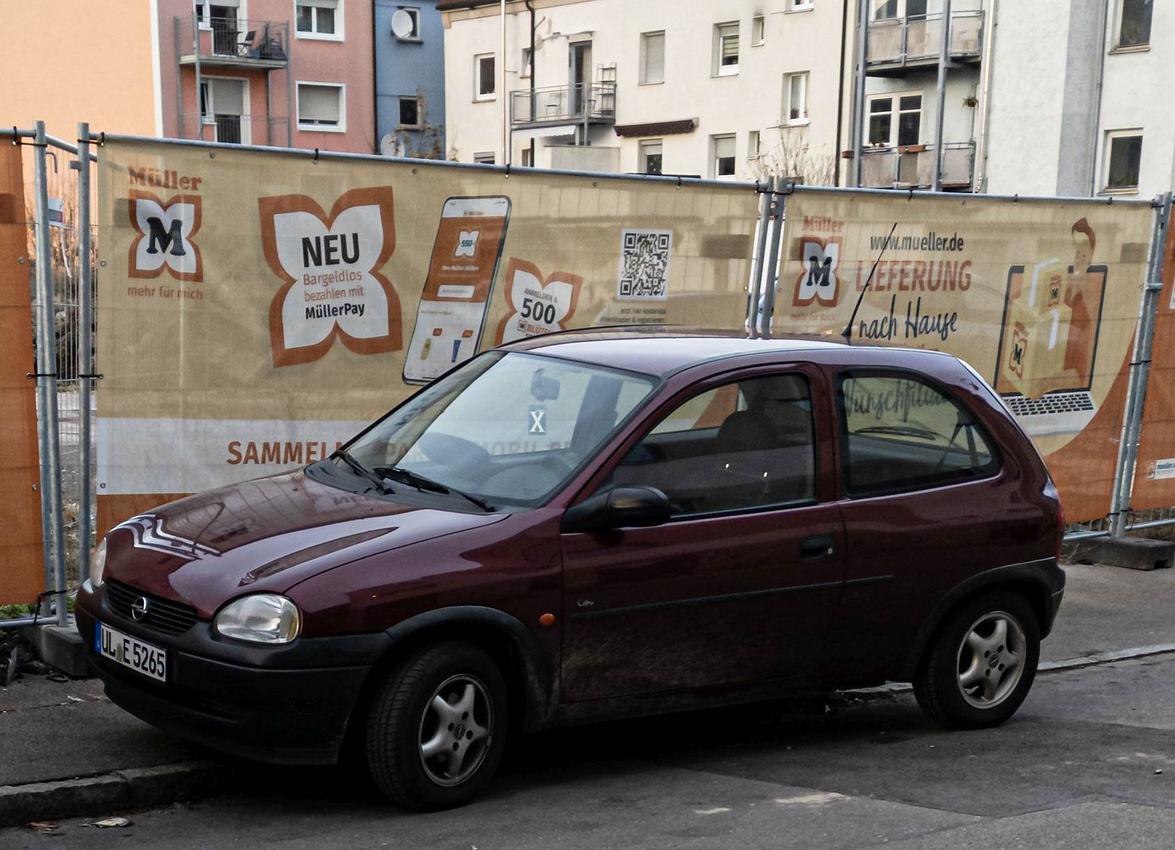 UL E 5265, Opel Corsa 2nd gen (Lite) 3-door Hatch (B; S93), 1993–2000 (–2007 for ZA-market)