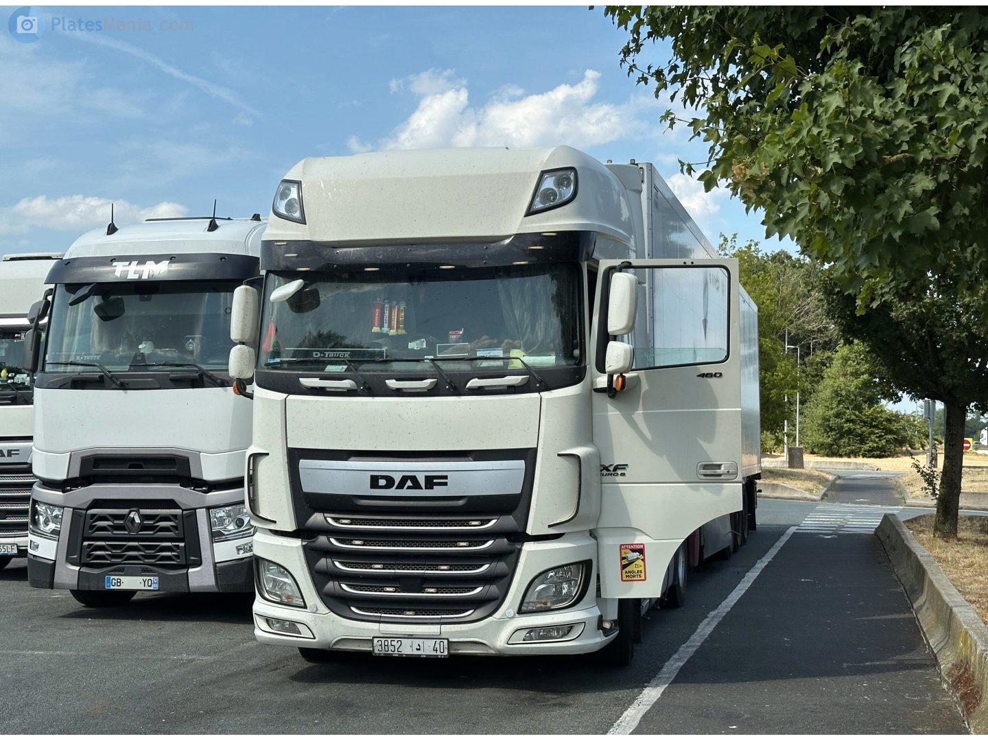 3852|د|40, DAF XF 4th gen, 2013–2017