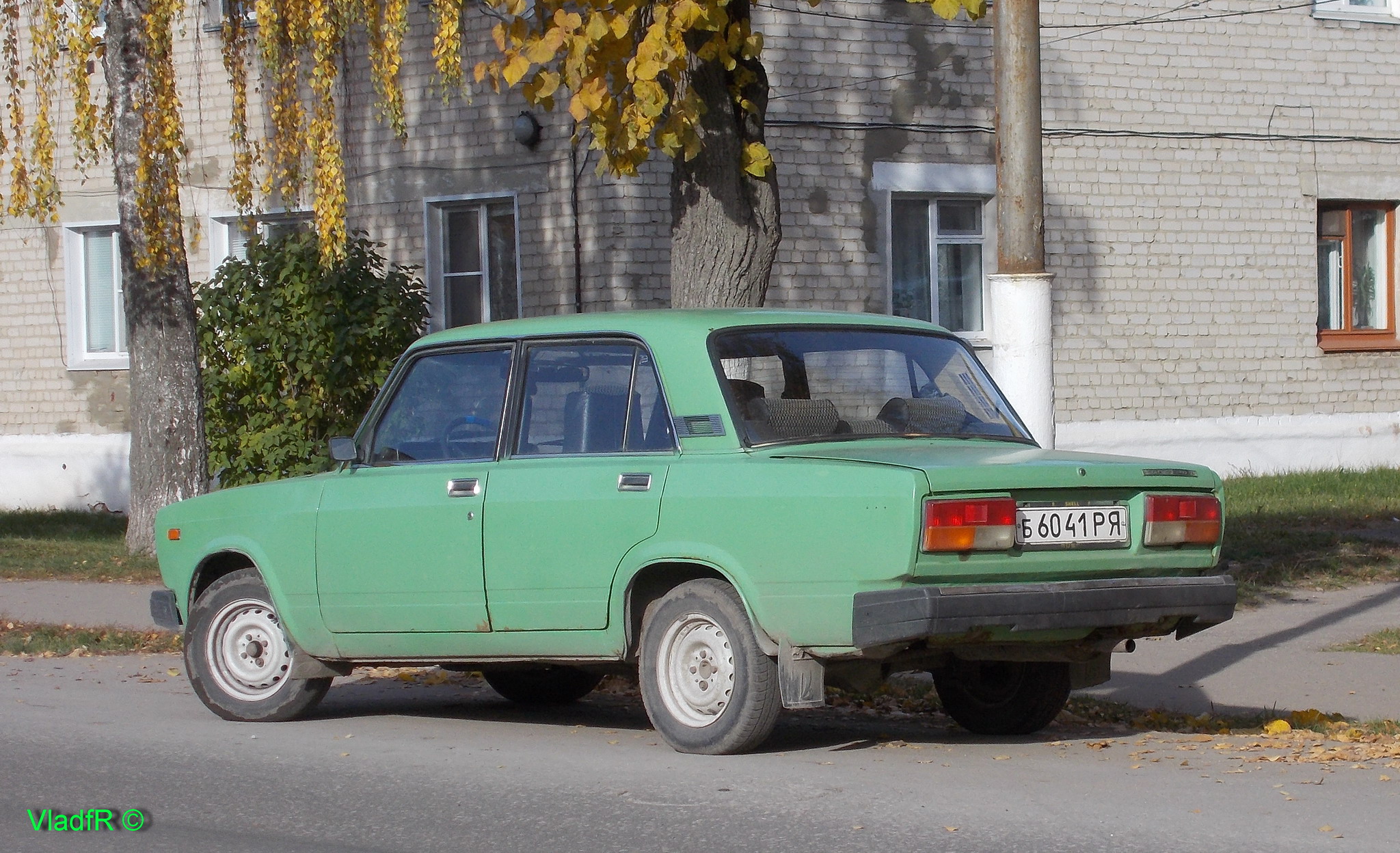 б 6041 РЯ, Lada (VAZ) 2107 Жигули (Nova / Riva / Signet / 1500), 1982–2014