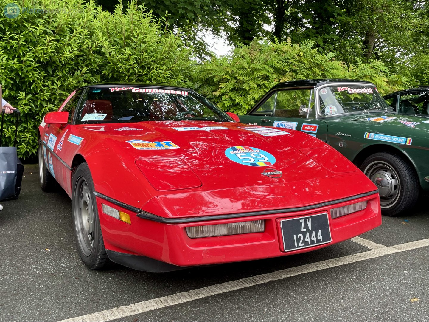 ZV 12444, Chevrolet Corvette 4th gen (Sport Coupé) Targa (C4; 07), 1983–1990