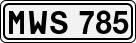 License plate of Sweden, Regular plates