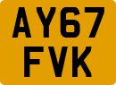 License plate of the United Kingdom, 2001 year system