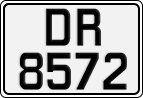 License plate of Norway, Trailers, motorcycles, special vehicles