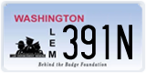 Washington, Specialty plates (X12X)